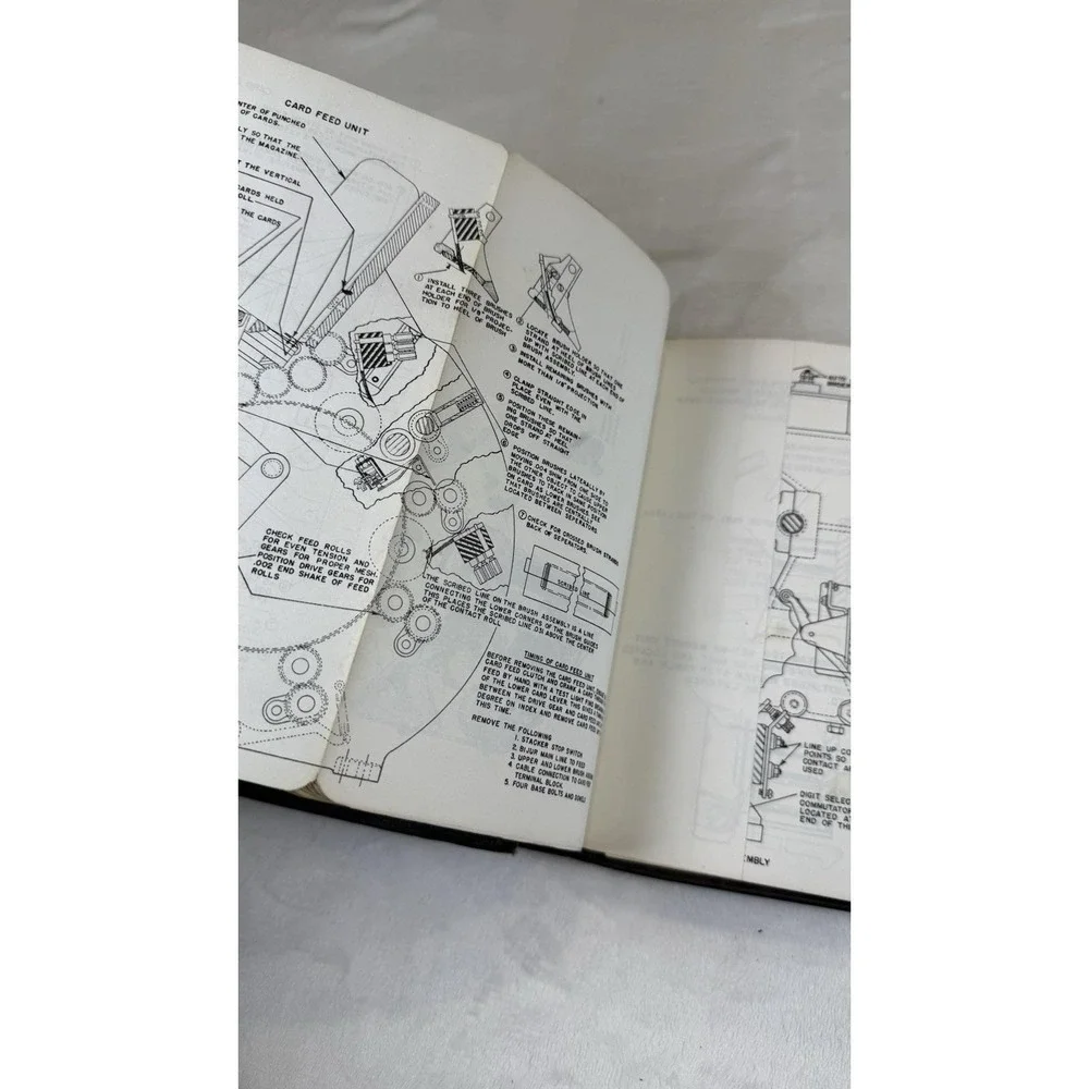 Vintage IBM 1948 Manual Of Instruction Customer Engineering Codes Book RARE